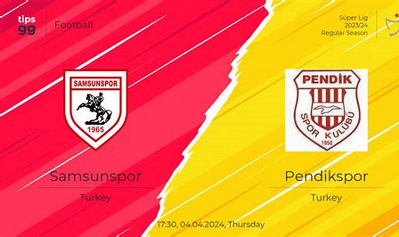 Prediksi Jitu: Samsunspor vs Pendikspor, Liga Turki 2024