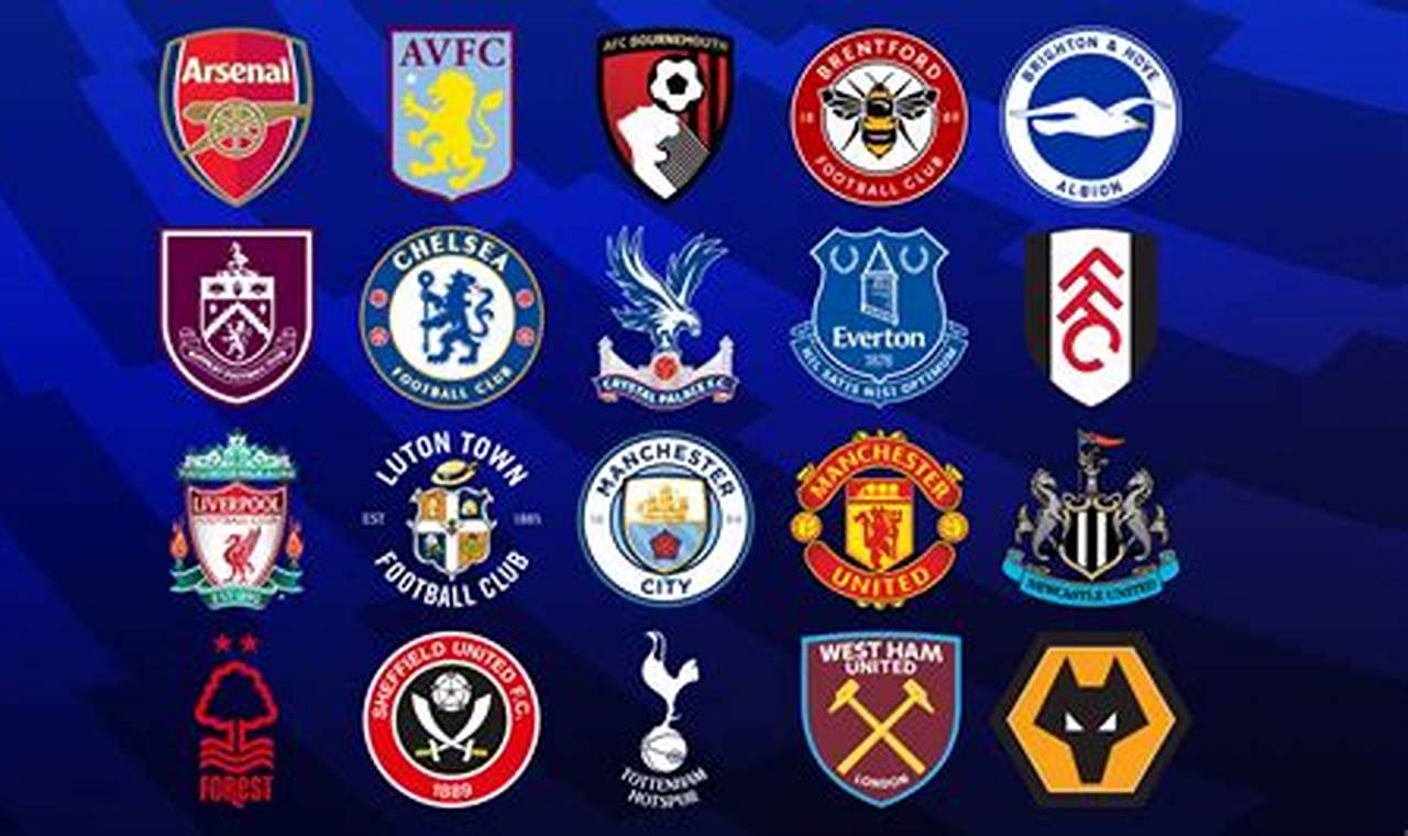 Premier League Teams 2024/24