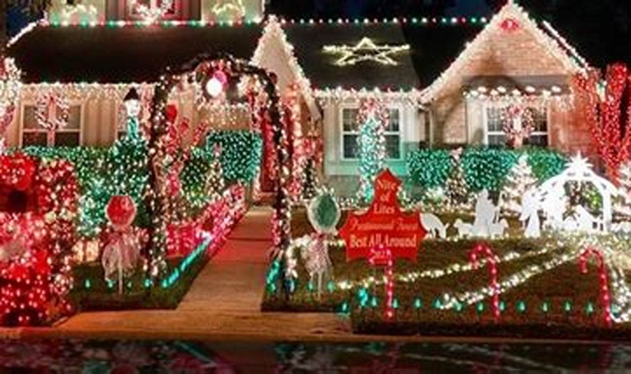 Preston Woods Christmas Lights 2024