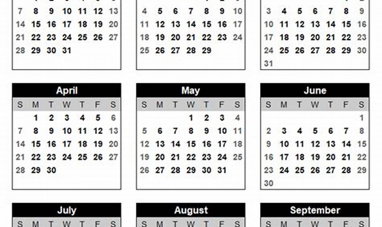 Print Your 2024 Calendar In High Quality