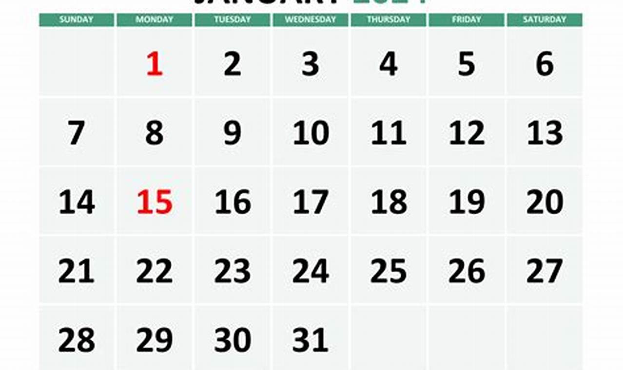 Printable Monthly Calendar 2024 Calendar Labsys Health
