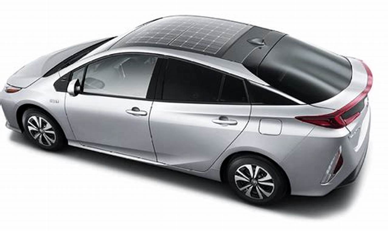 Prius 2024 Solar Panel