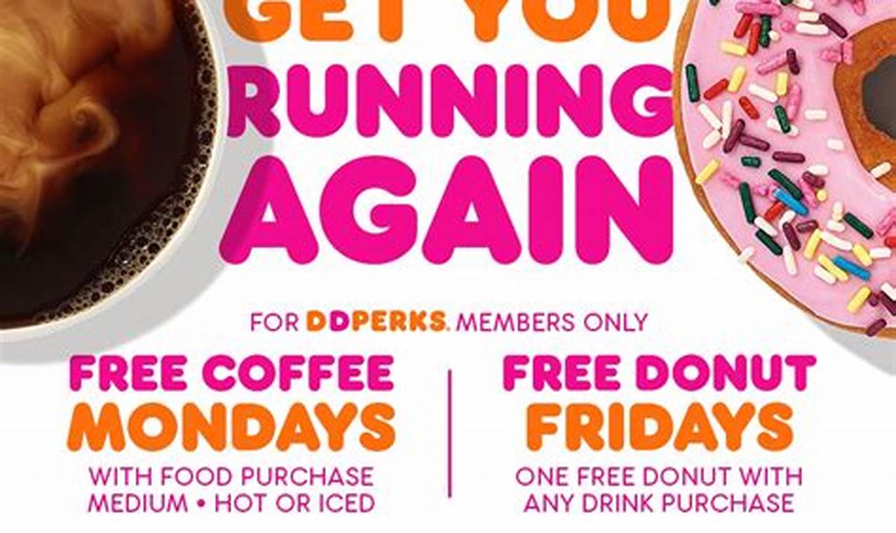 Promo Code For Dunkin Donuts Free Coffee