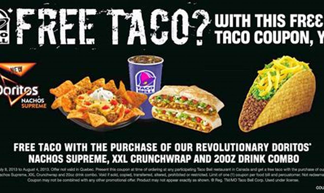 Promo Code For Taco Bell 2024