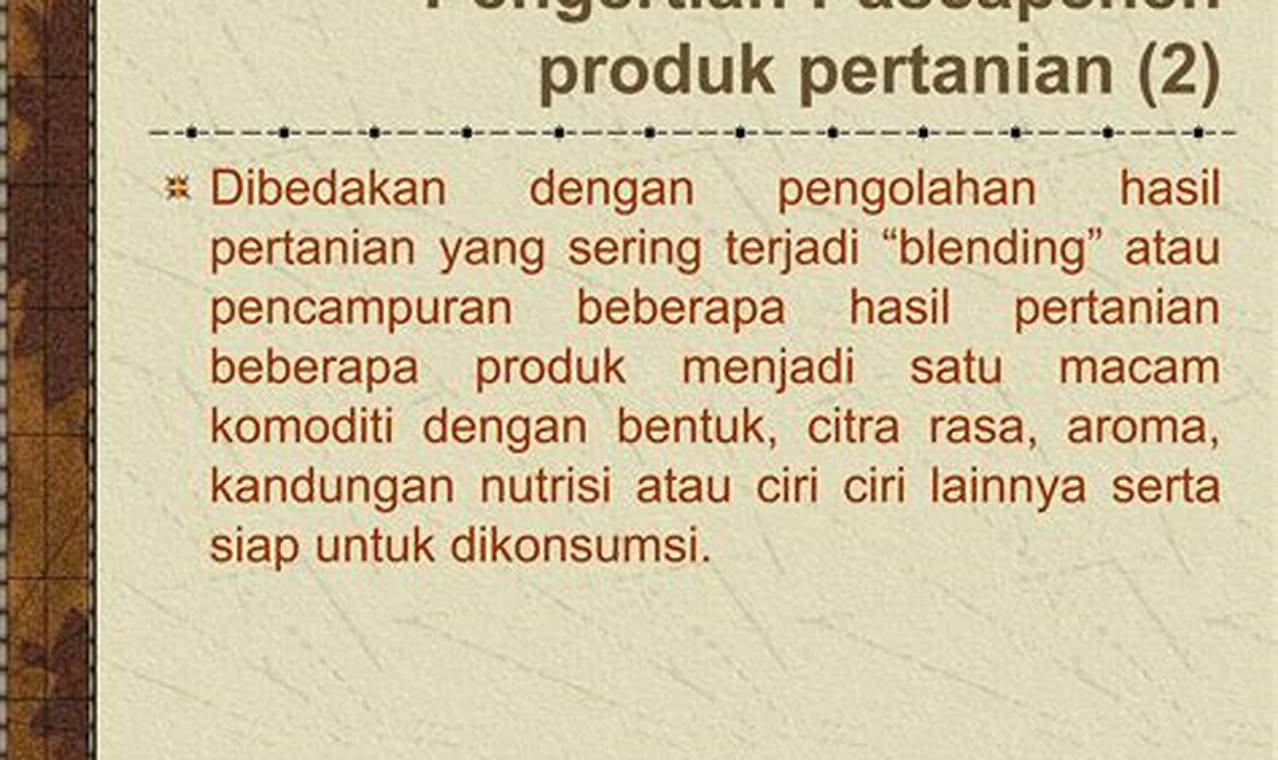 Rahasia Dibalik Pengolahan Bestru: Temuan dan Wawasan Menarik