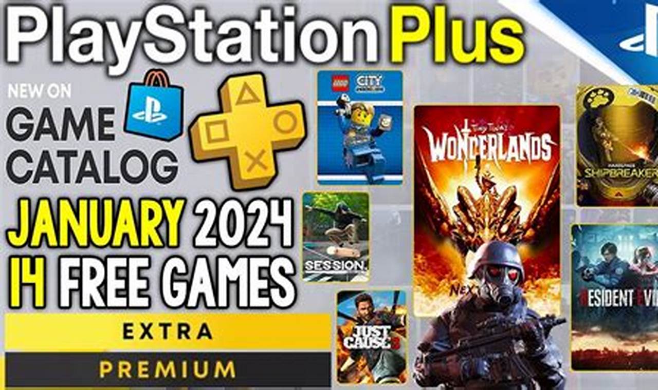 Ps+ Free Games January 2024