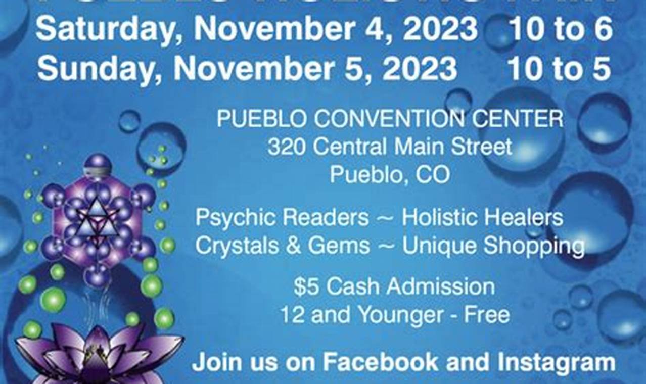 Pueblo Holistic Fair 2024 Calendar