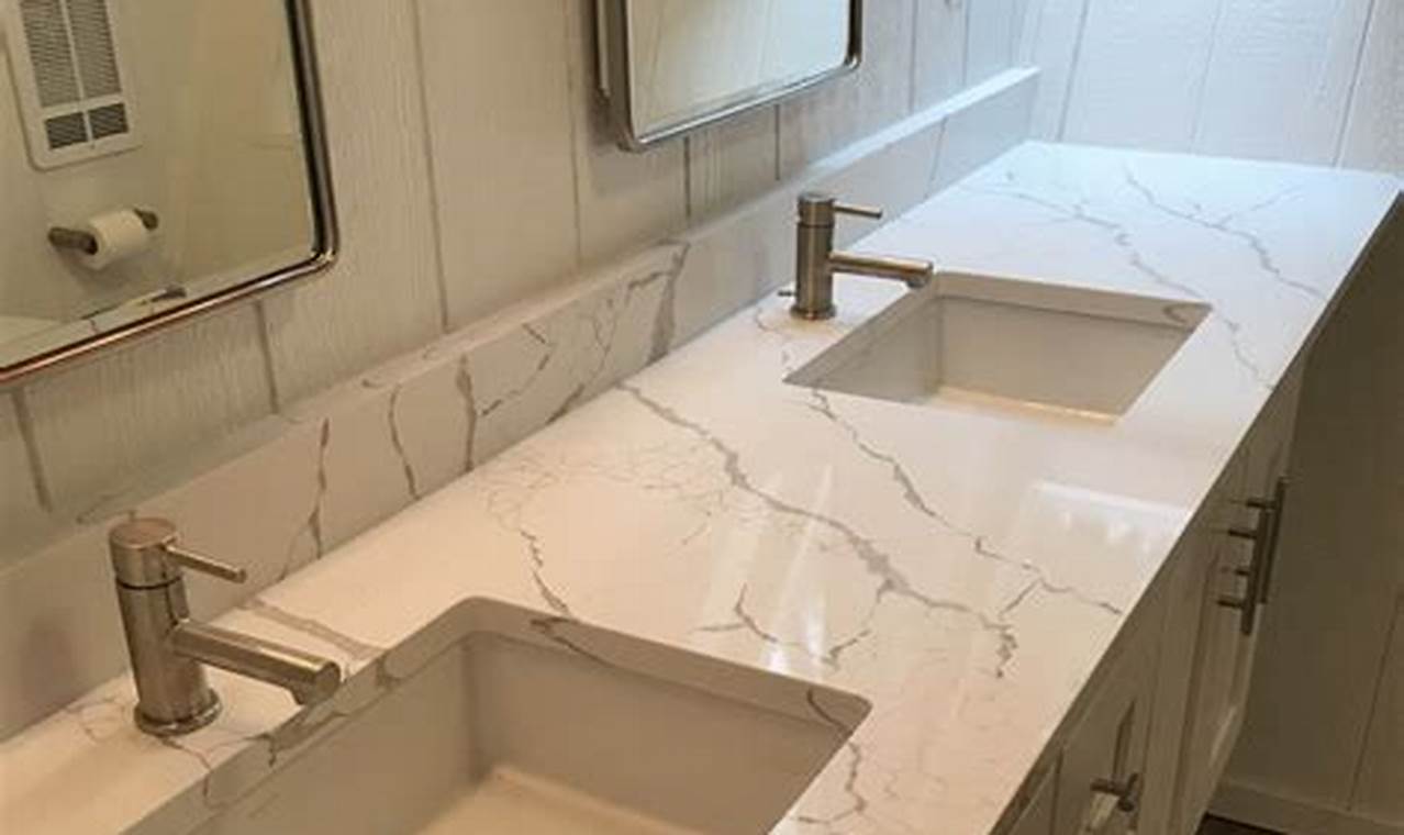 Quartz Bathroom Vanity Top