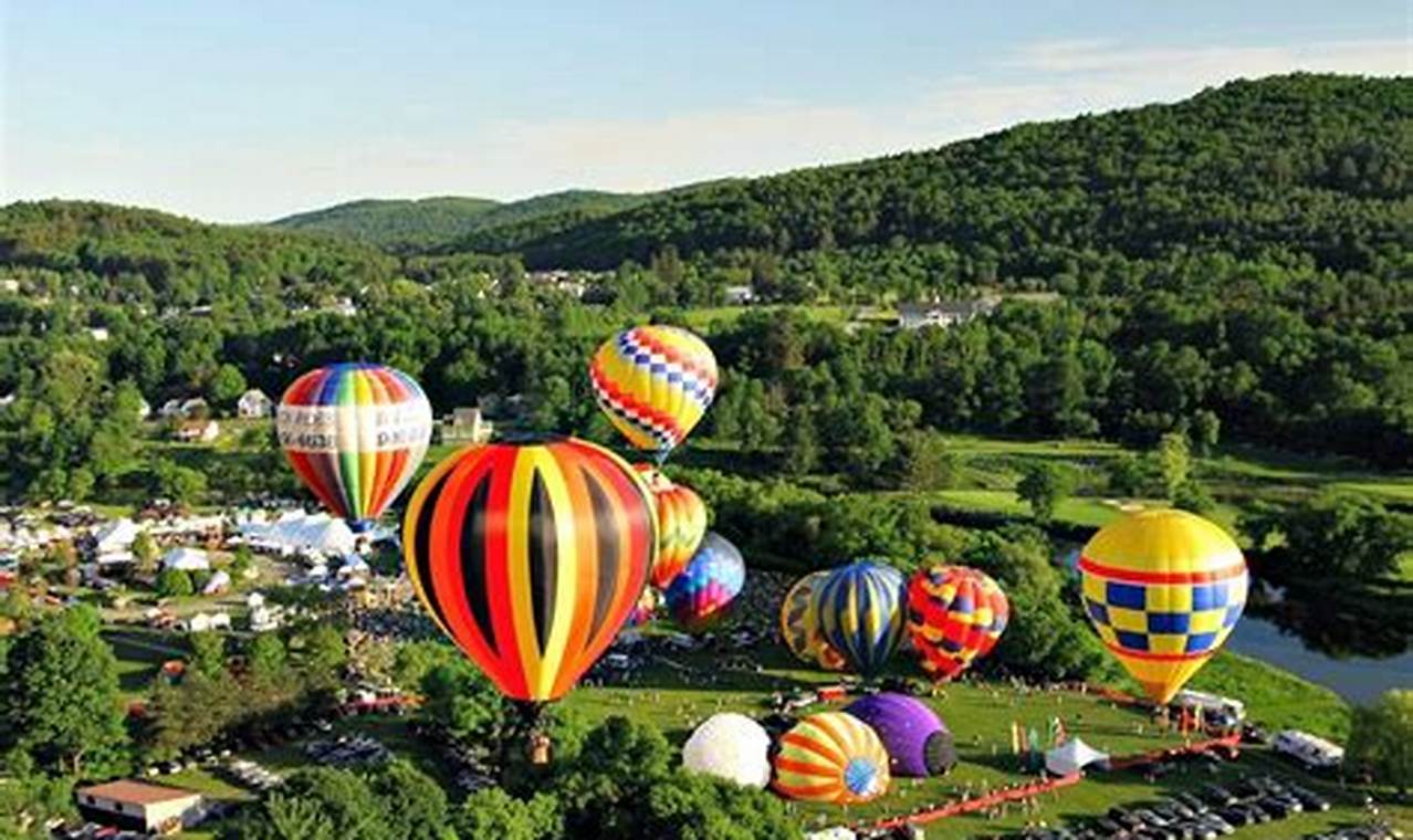 Look Up And Be Amazed: Quechee Balloon Festival 2024