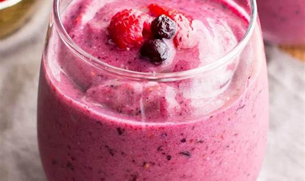 Quick And Easy Smoothie Recipes