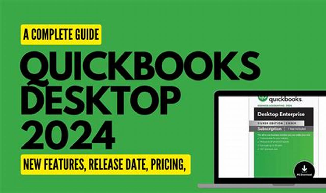 Quickbooks Desktop 2024 Pricing Guide Manual
