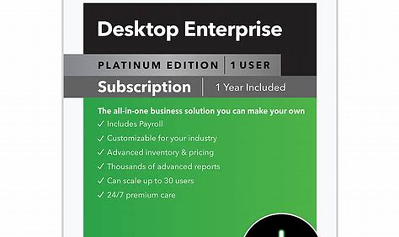 Quickbooks Enterprise 2024