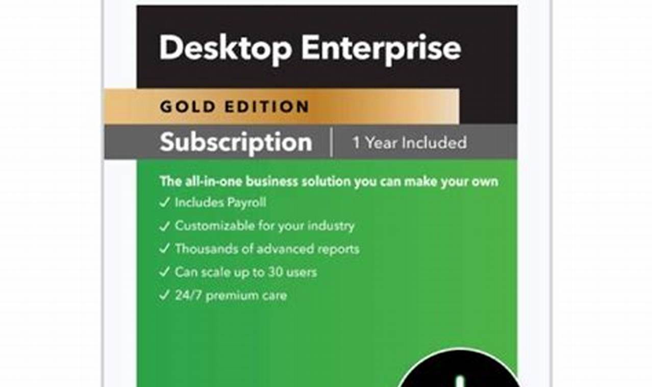 Quickbooks Enterprise 2024 Gold