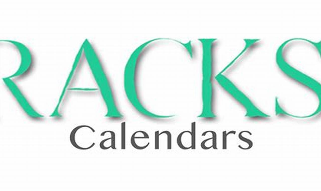 Racks 2024 Calendar Google Drive