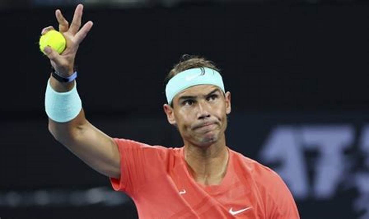 Rafael Nadal Brisbane International 2024