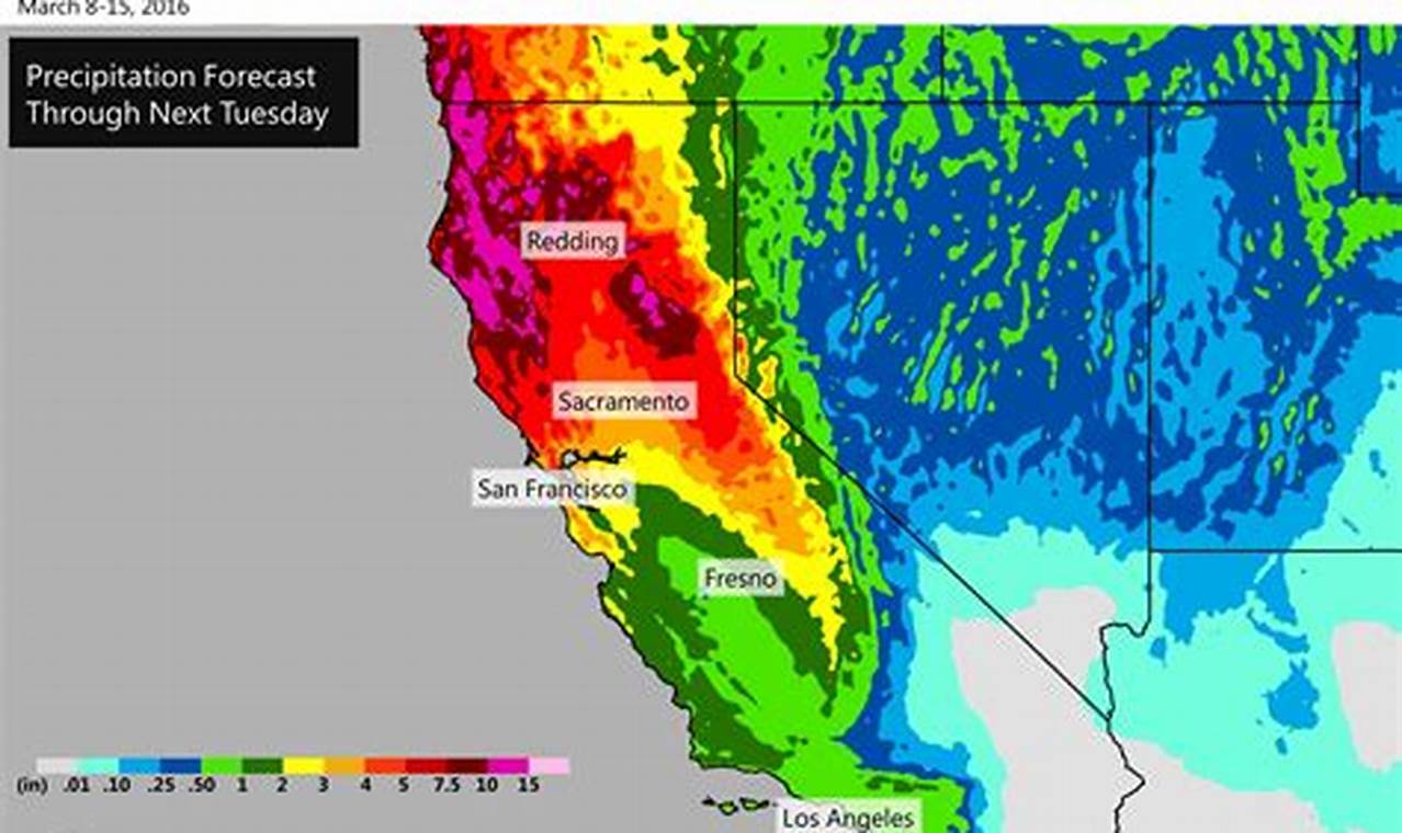 Rain Outlook For California 2024