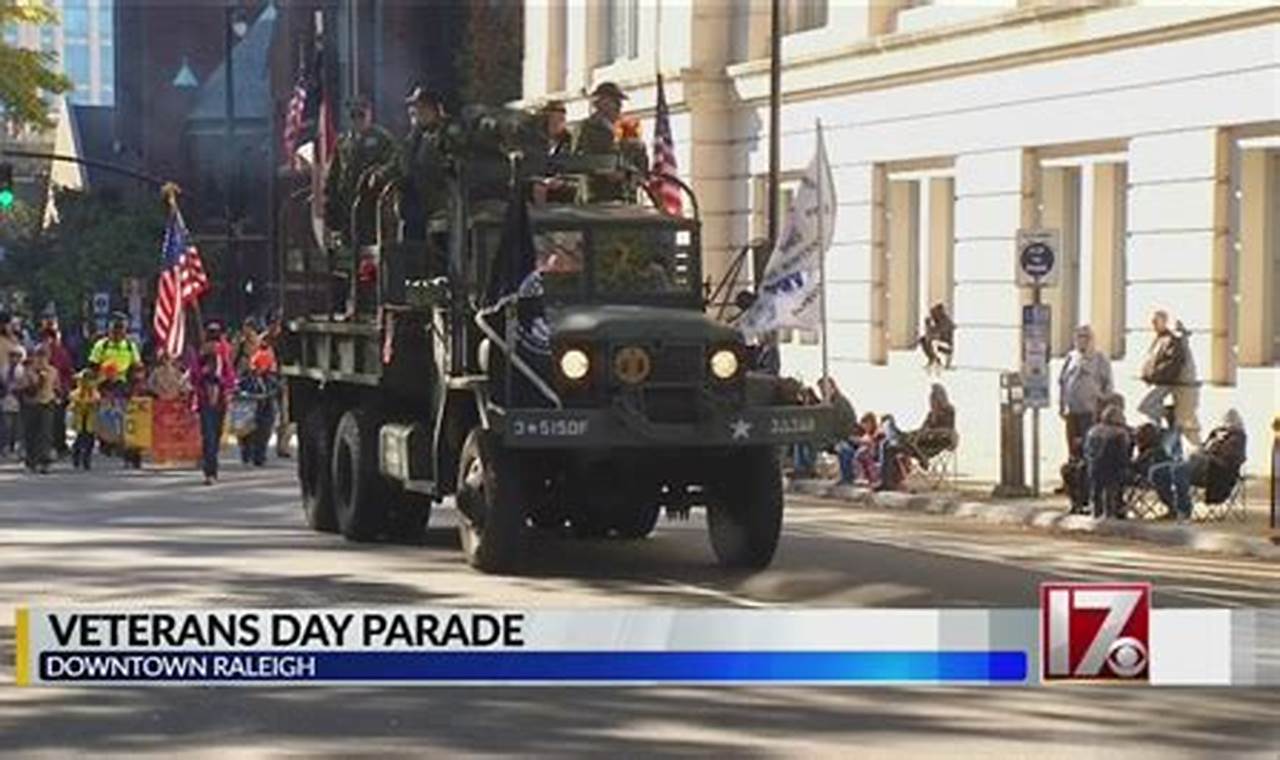 Raleigh Veterans Day Parade 2024