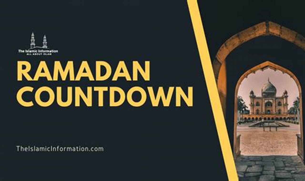 Ramadan 2024 Countdown App