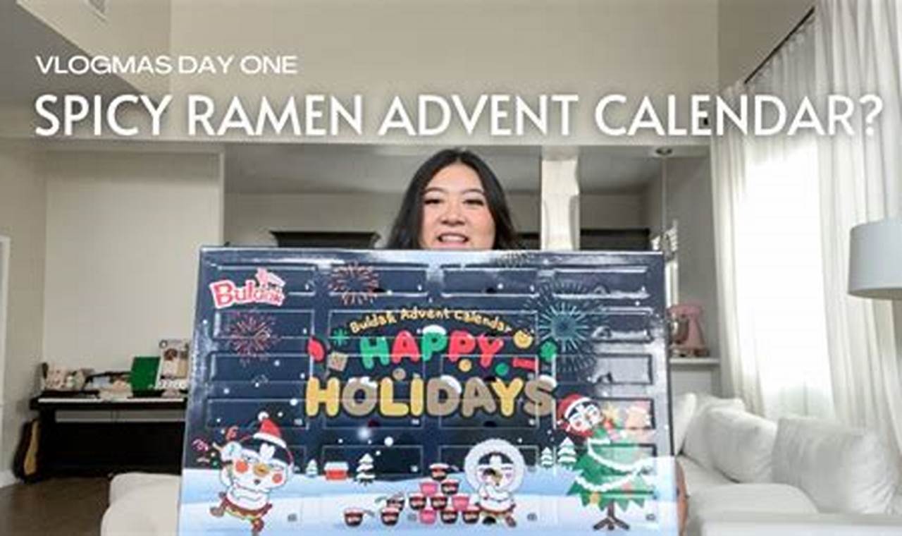Ramen Advent Calendar 2024