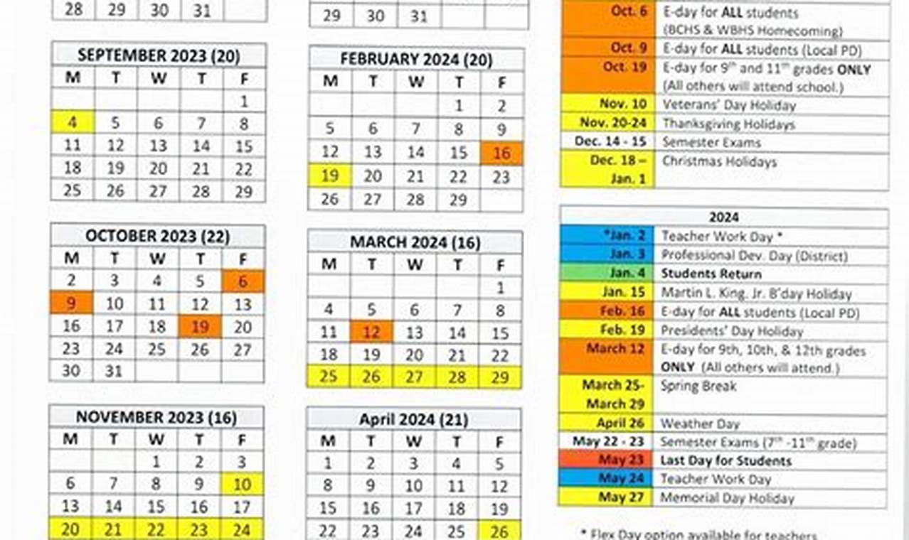 Randolph County Schools Calendar 2024