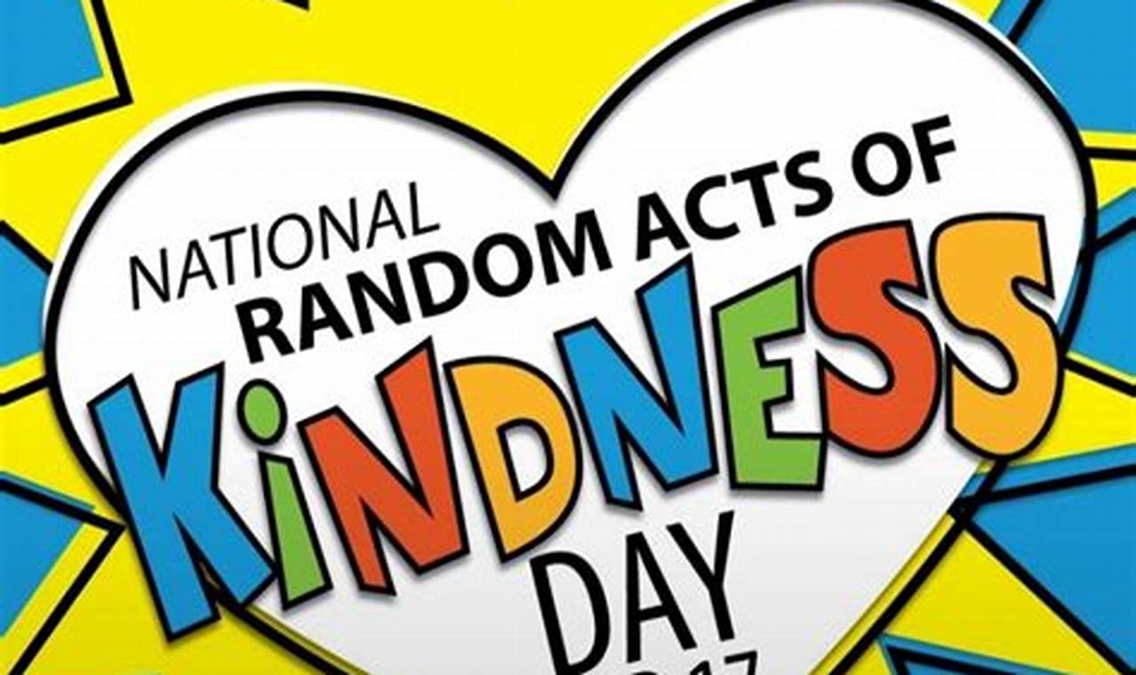 Random Acts Of Kindness Week 2024