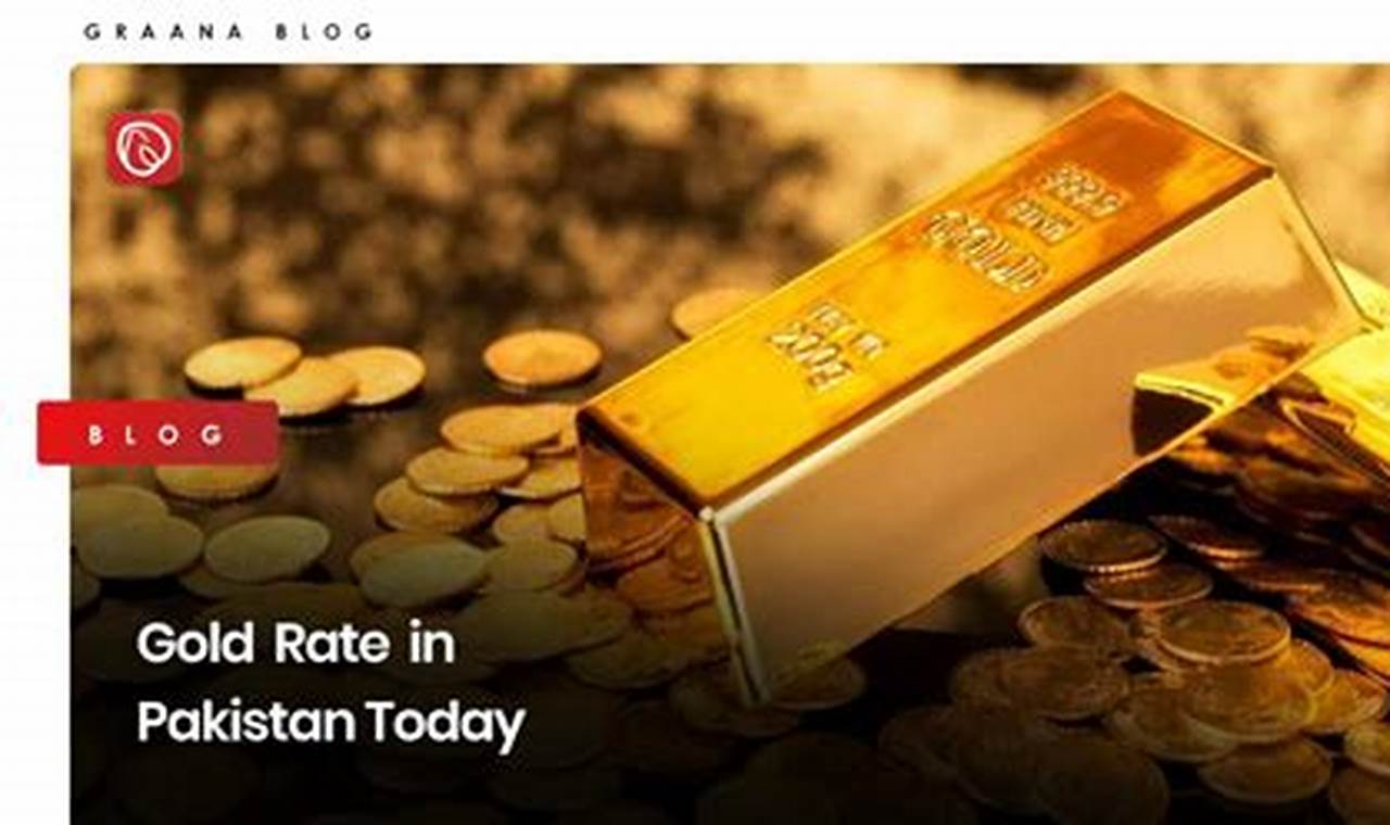 Rate Of Gold In Pakistan Today 2024