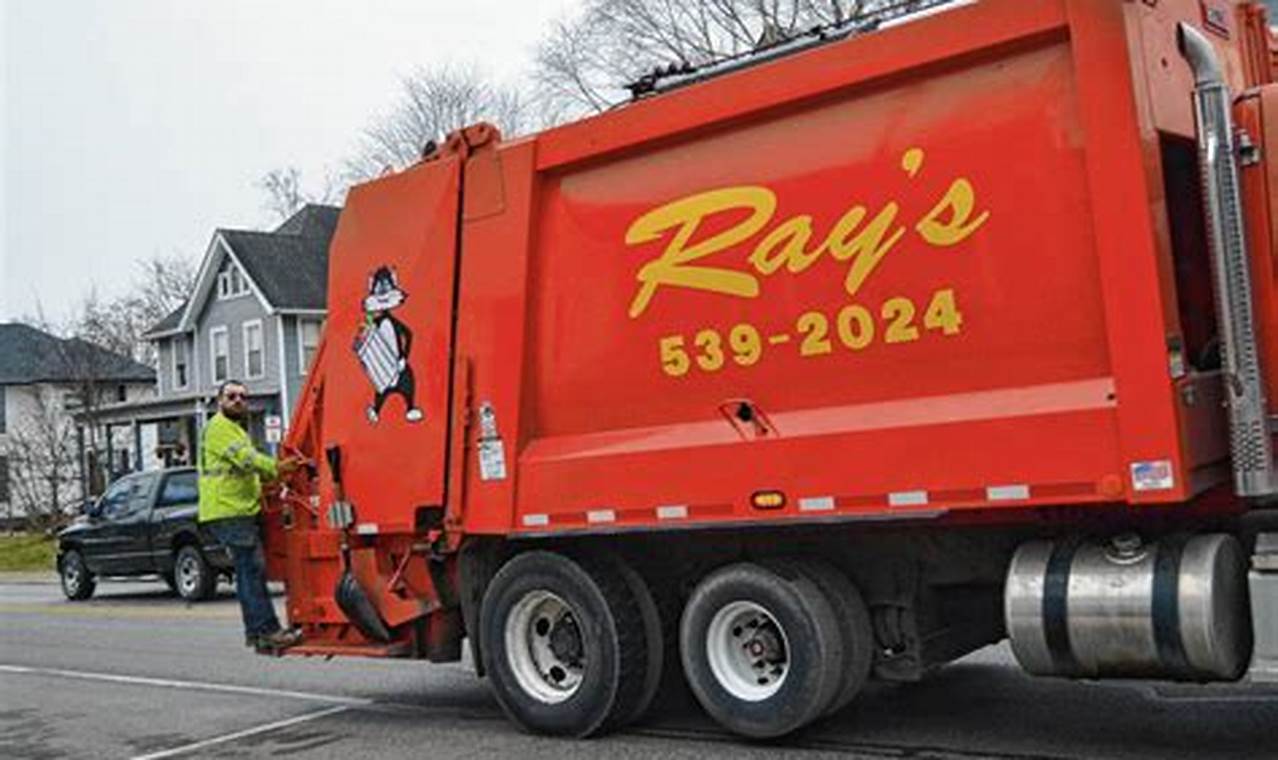 Ray's Trash Service Schedule 2024