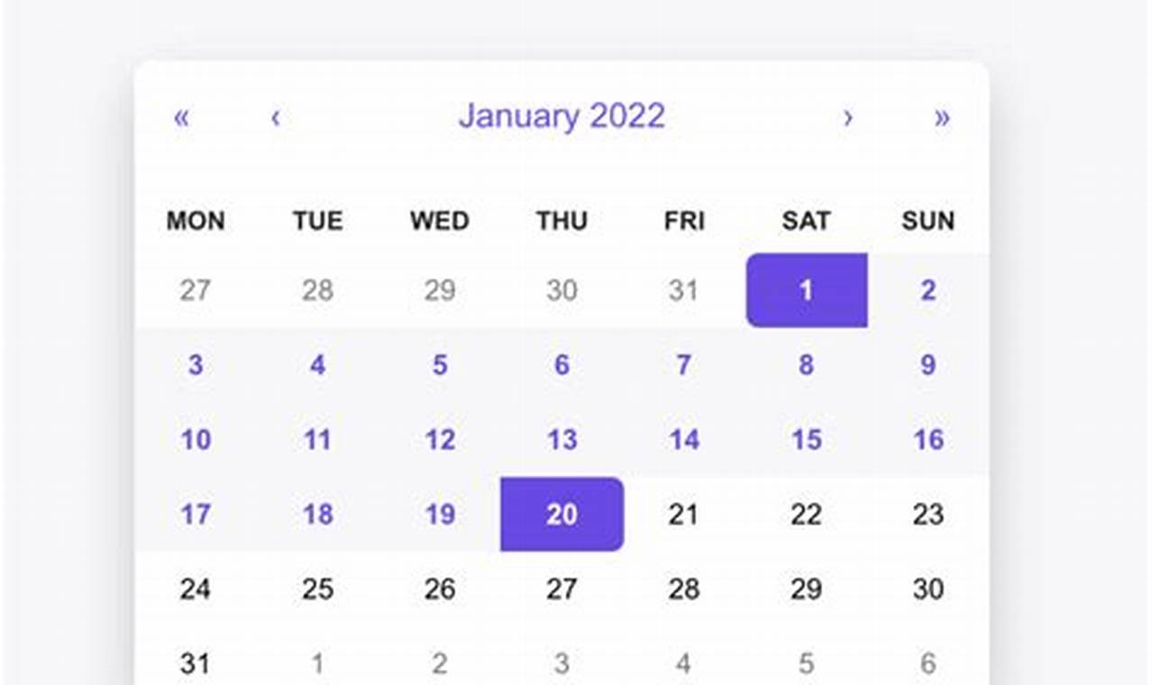 React-Input-Calendar