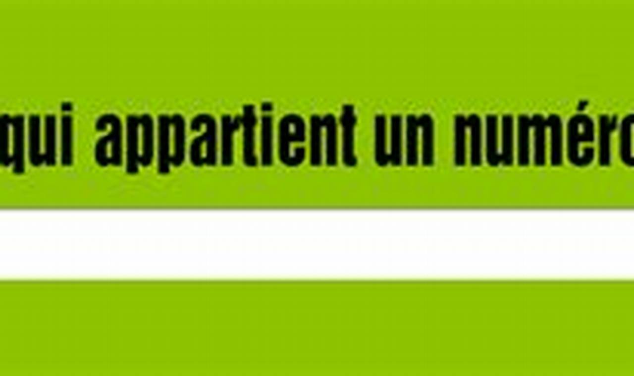 Recherche Abonné À Partir Du Numéro De Téléphone