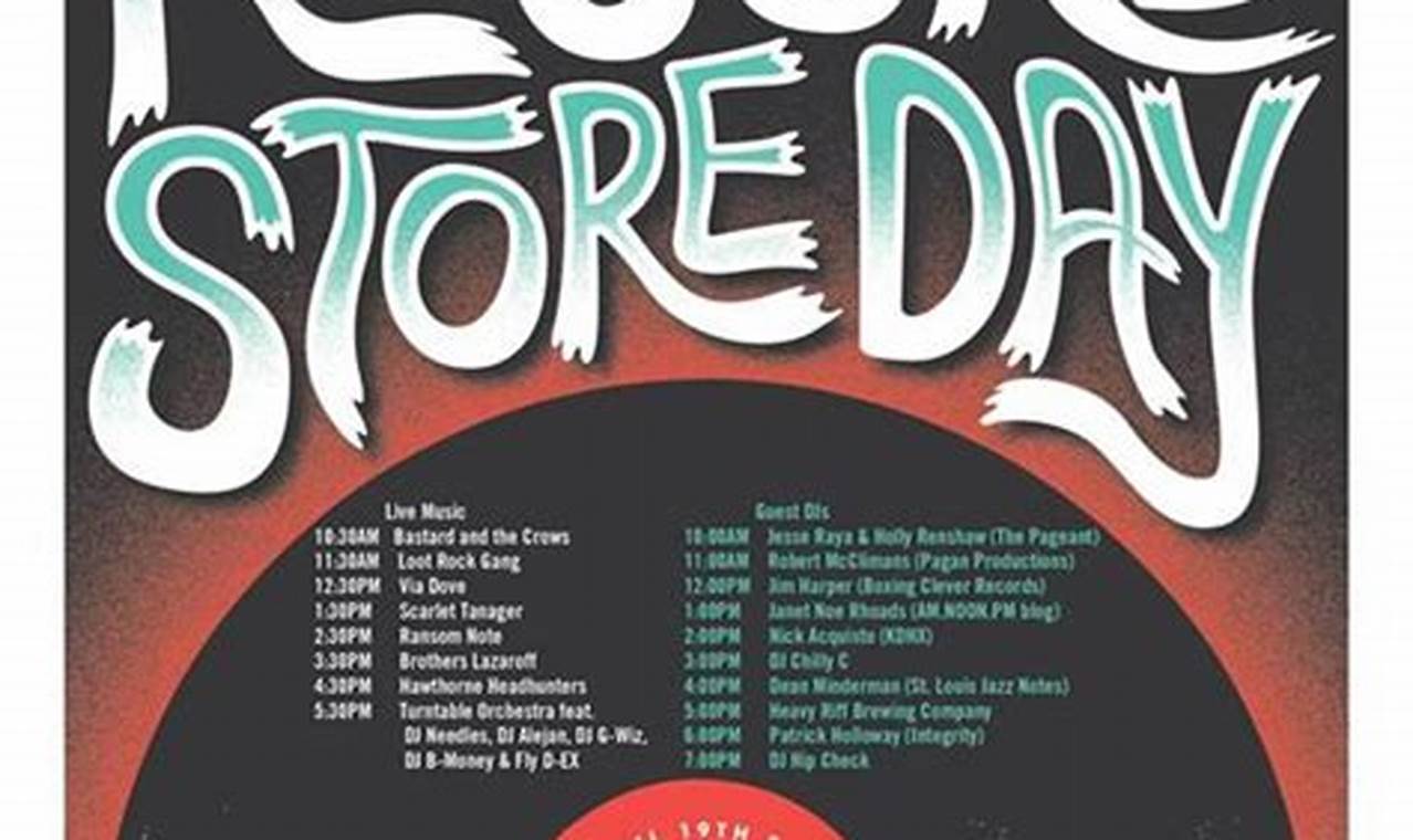 Record Store Day 2024 Poster