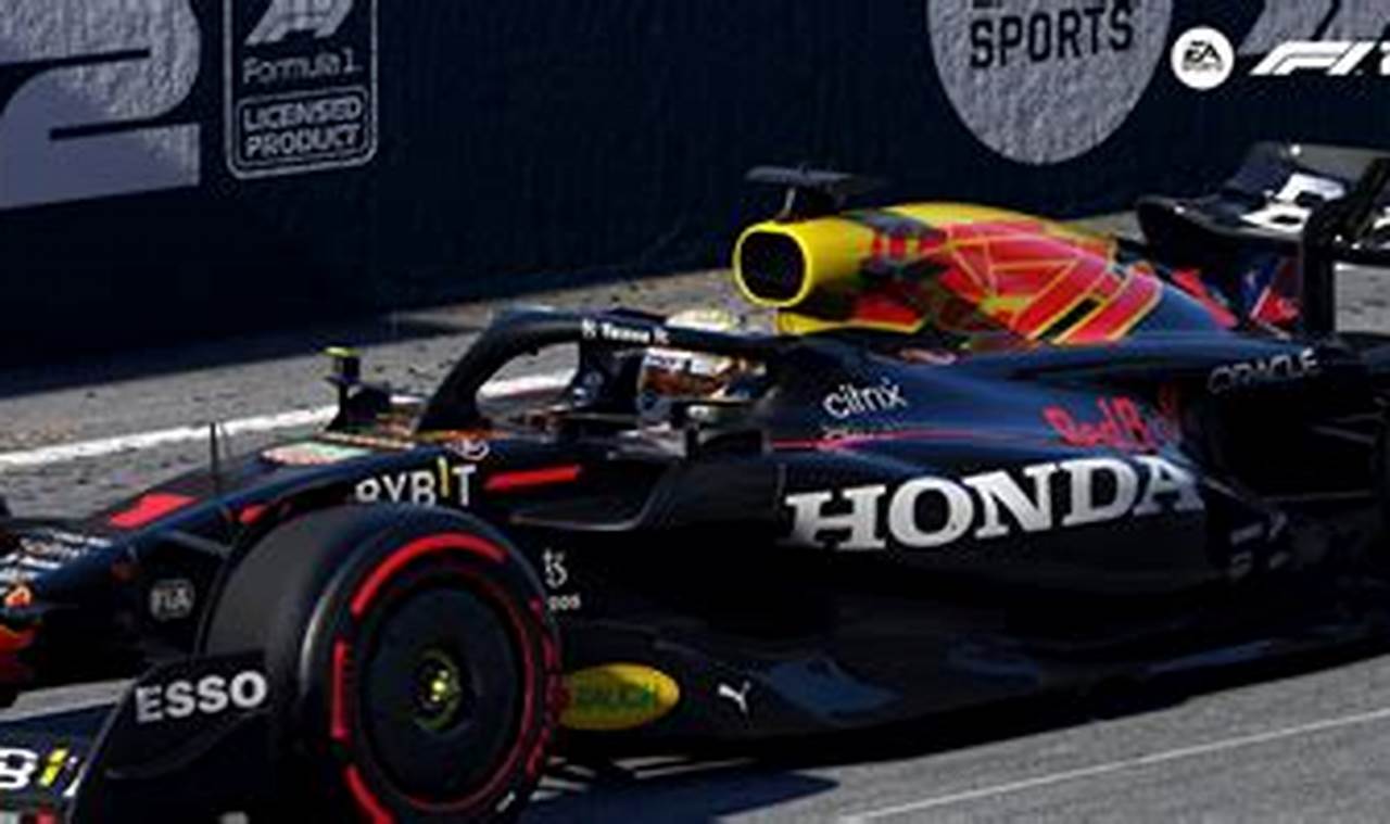 Red Bull F1 Car 2024 Engine
