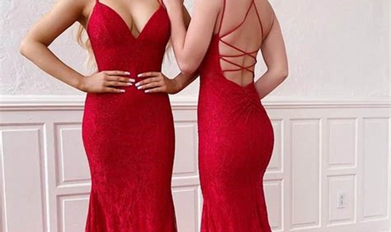 Red Homecoming Dresses 2024