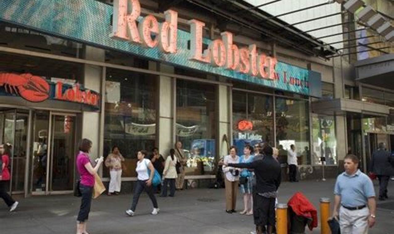 Red Lobster Bankruptcy 2024