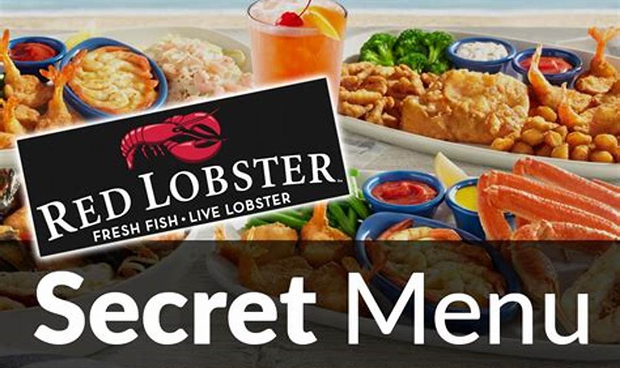 Red Lobster Lunch Menu Prices 2024