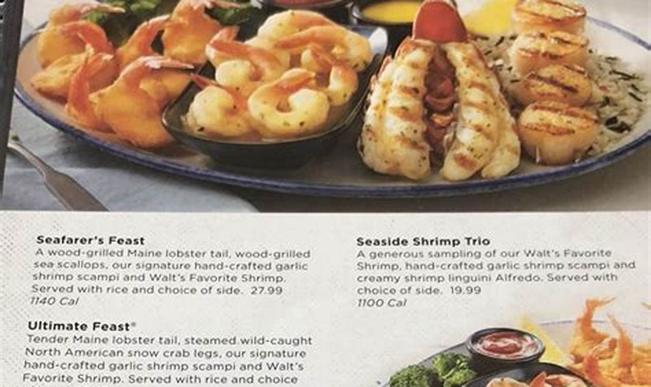 Red Lobster Menu With Prices 2024 Changes