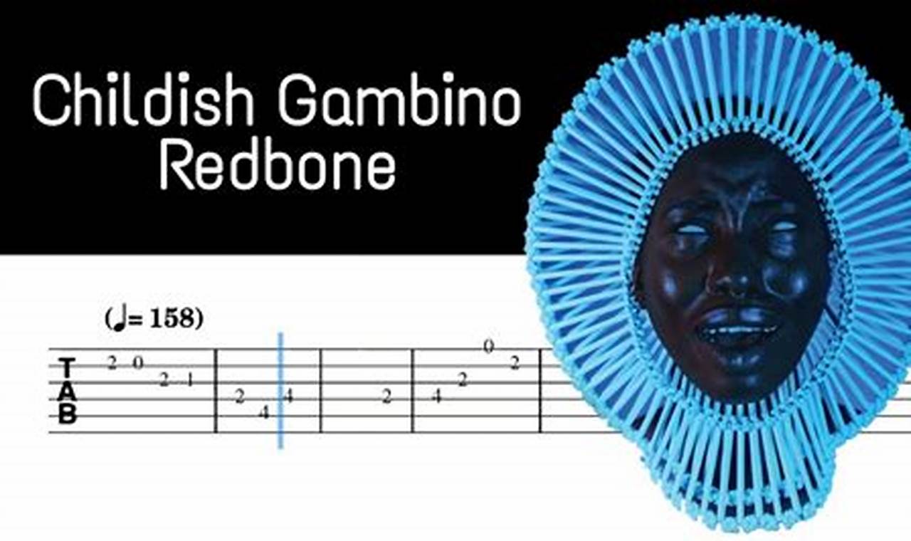 Redbone Childish Gambino Tabs