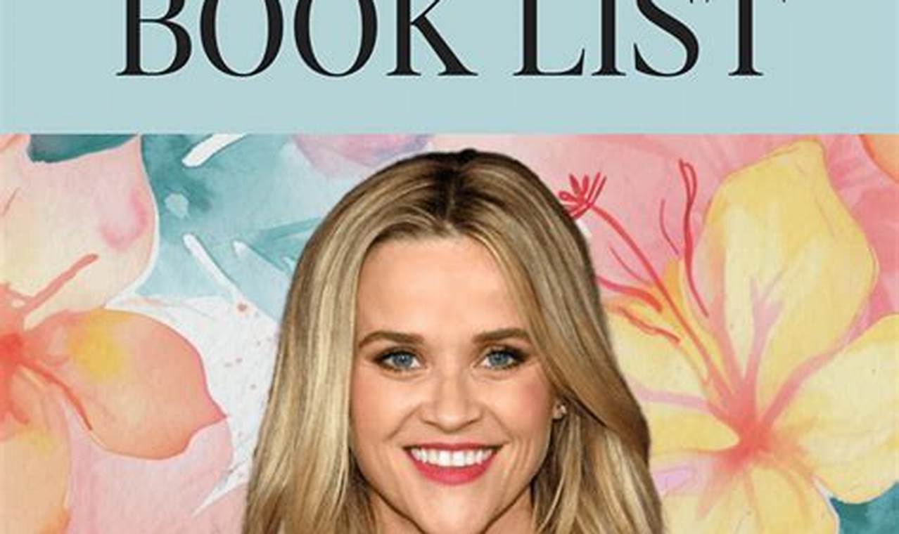 Reese Witherspoon Book Club 2024