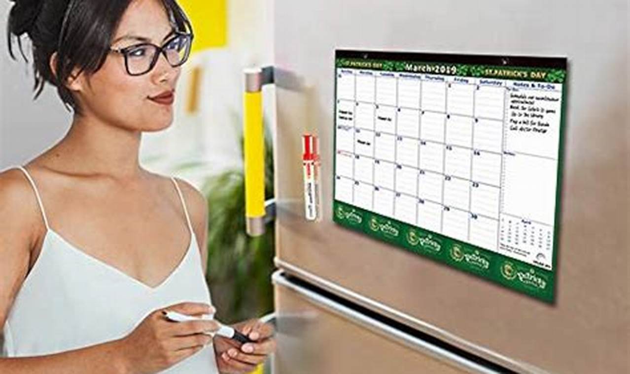 Refrigerator Calendar Magnets