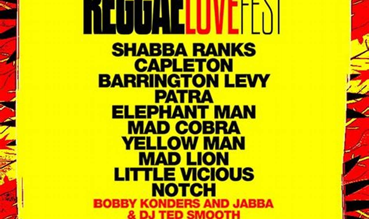 Reggae Love Fest 2024 Barclays Center