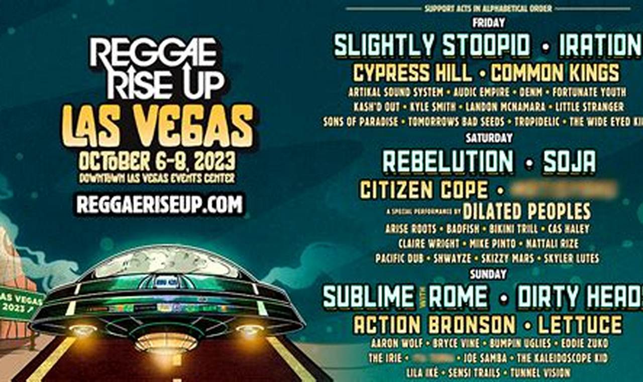 Reggae Rise Up 2024 Vegas