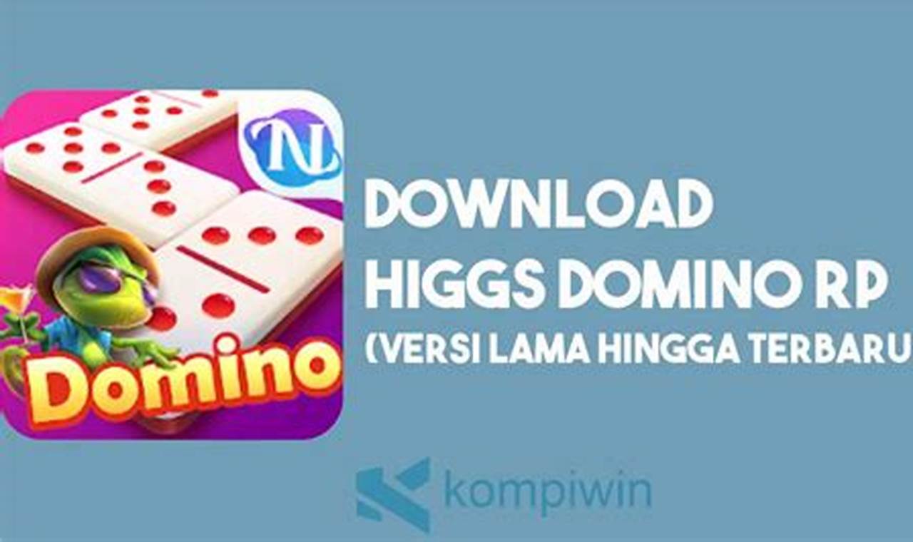 Rekomendasi aplikasi domino rp versi lama