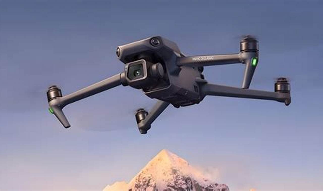 Rekomendasi sensor drone camera