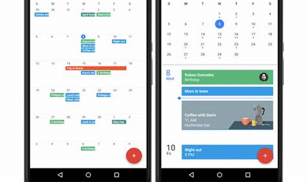 Remove Calendar From Android