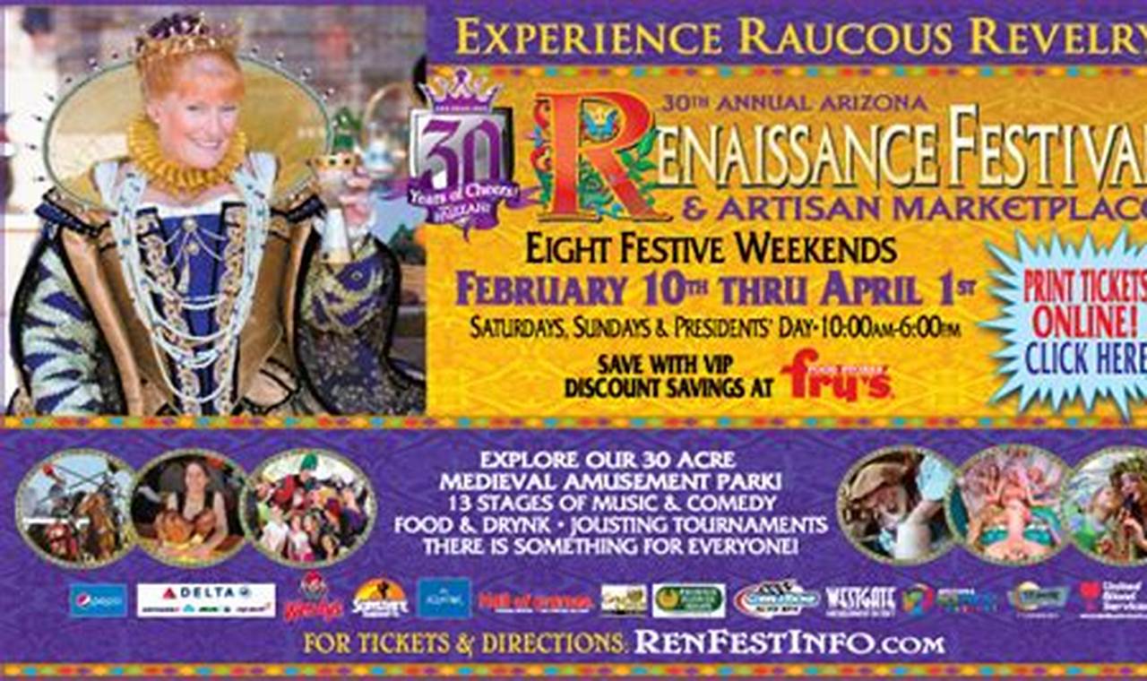 Renaissance Faire Discount Tickets 2024