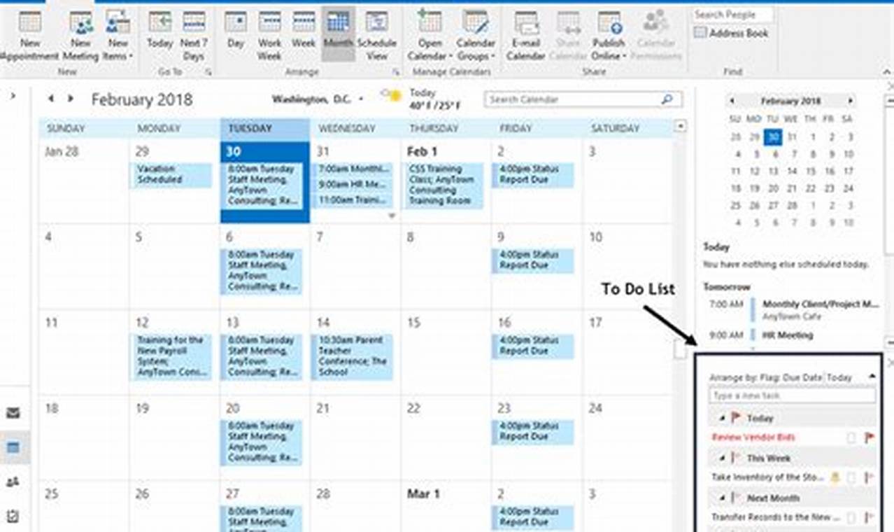 Request To See Calendar Outlook