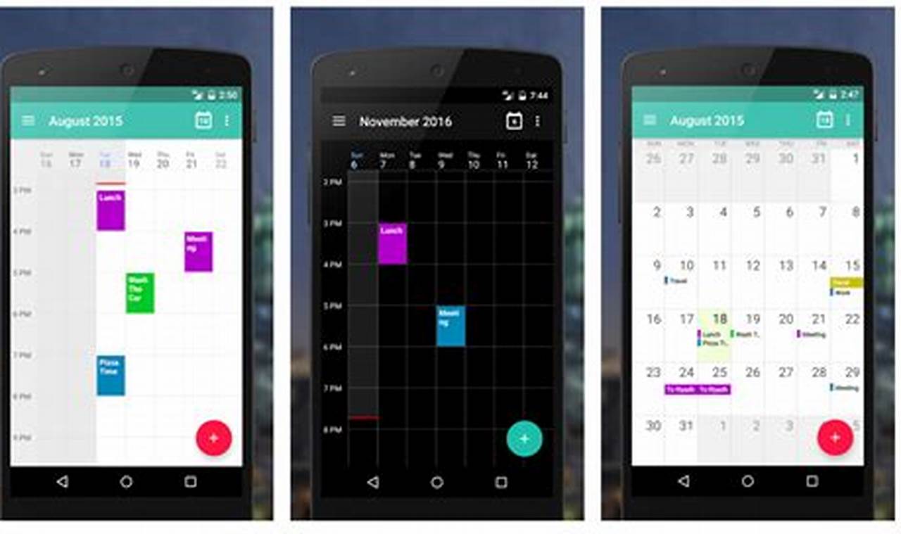 Reset Calendar Android