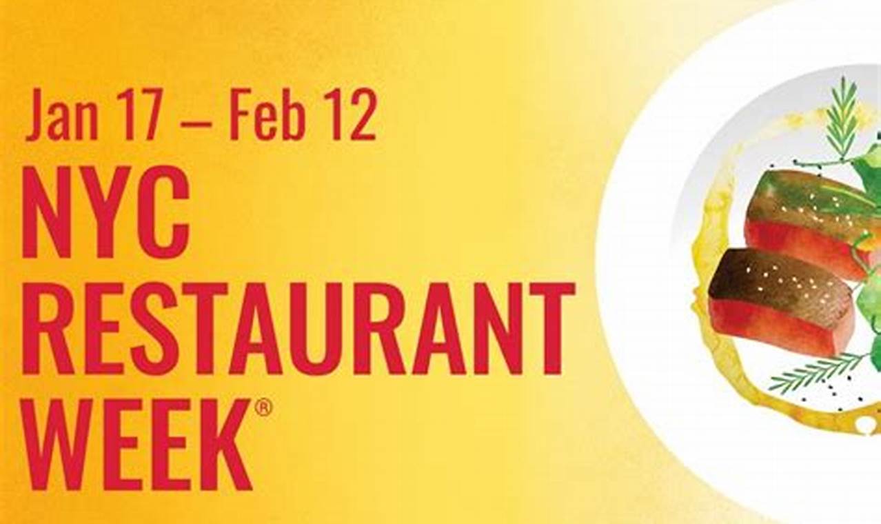 Restaurant Week 2024 Nyc Dates