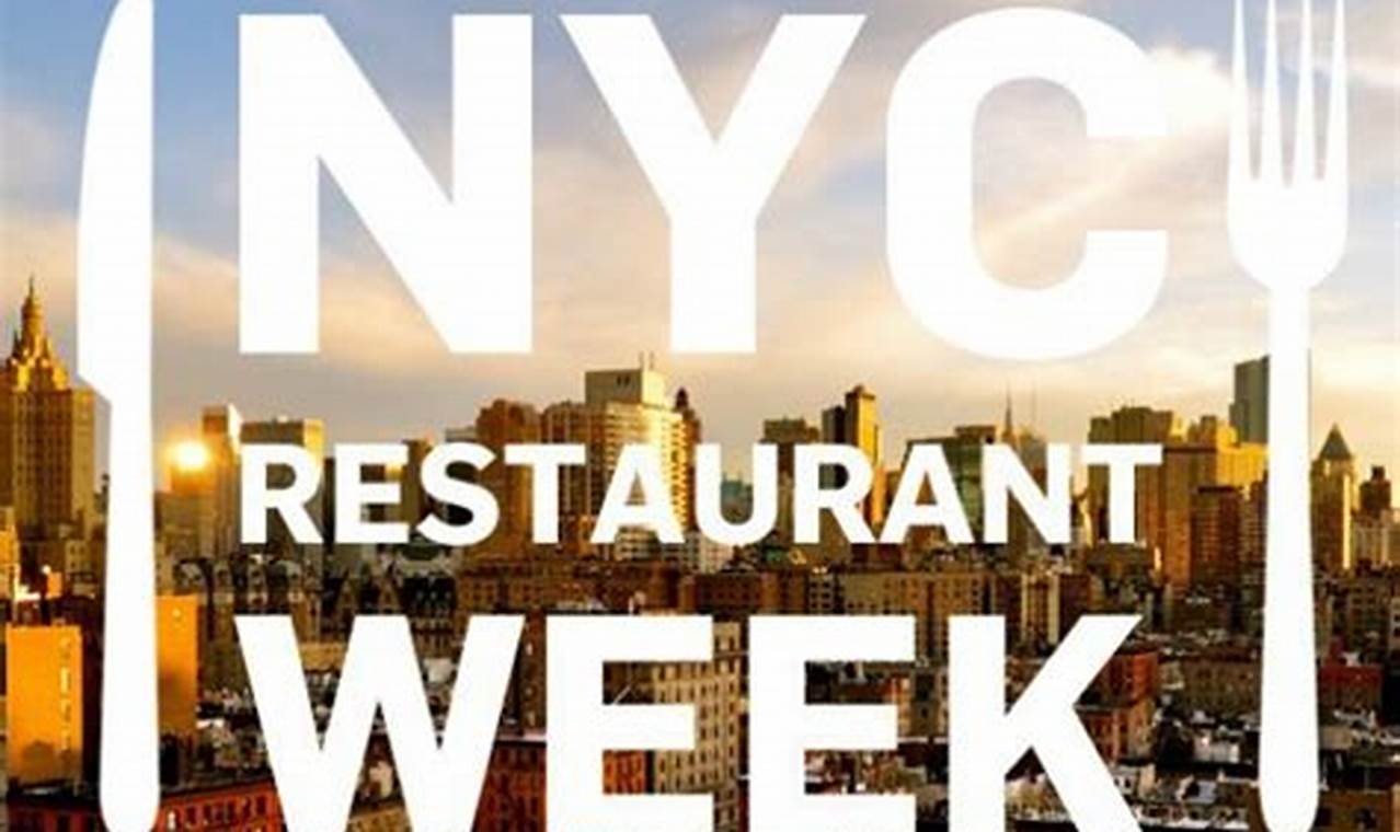 Restaurant Week 2024 Nyc Restaurants