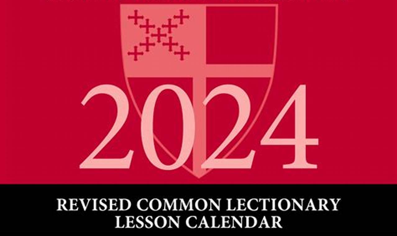 Revised Common Lectionary 2024 Episcopal