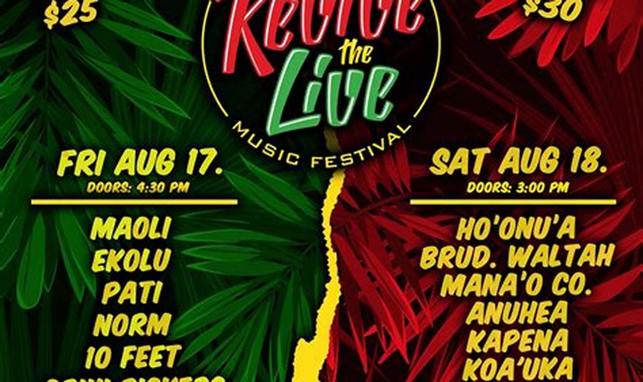 Revive The Live Music Festival 2024
